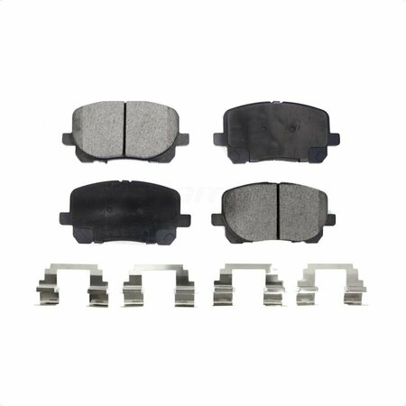 POSITIVE PLUS Front Semi-Metallic Disc Brake Pads For 2003-2008 Toyota Corolla Matrix Pontiac Vibe PPF-D923